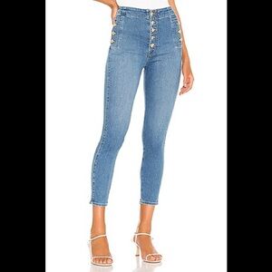 J Brand Natasha Sky High Cropped Skinny Jeans in Pioneer size 27